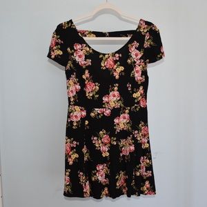 Forever 21 Fit and Flare Floral Dress